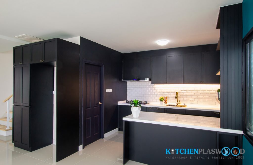 Premium Black Kitchen ชุดครัวดำสุดหรู 