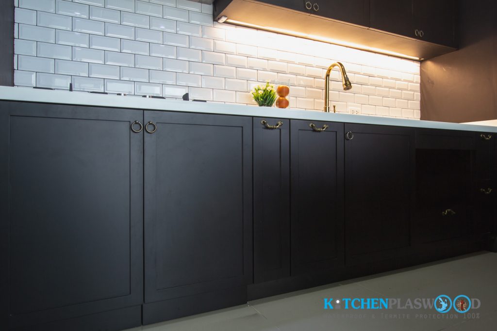 Premium Black Kitchen ชุดครัวดำสุดหรู 