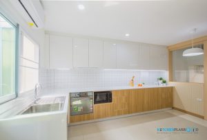 Modern Kitchen ชุดครัวโมเดิร์นในสไตล์ Minimal, ชุดครัว L-Shape