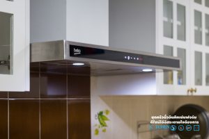 เครื่องดูดควัน, Kitchen I-Shape Classic ผลงานบิ้วอินทับโครงปูน