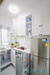 Mini Kitchen : ชุดครัวทูโทนในพื้นที่จำกัด, ภายในชุดครัว,