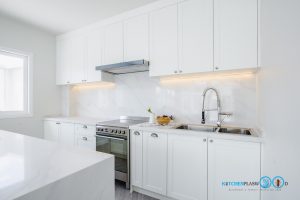 White Modern Kitchen, เคาน์เตอร์ตัวไอ,