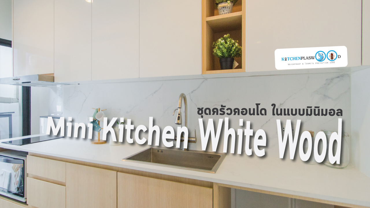 Mini Kitchen White Wood