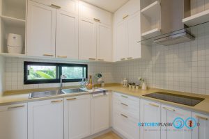 ชุดครัวบิ้วอินสไตล์วินเทจหรู Clean Vintage Luxury Kitchen, ตกแต่งห้องครัว, บิ้วอินชุดครัว,