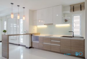 ชุดครัวตัวไอ สไตล์โมเดิร์น Modern I Shape Kitchen, ชุดครัวบิ้วอิน, ชุดครัวตัวไอ, 