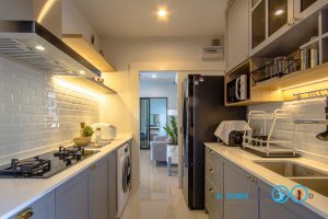 Classic Kitchen 2 Side I Shape เรียบหรูแบบมีสไตล์, ชุดครัวตัวไอ (I Shape Kitchen), 