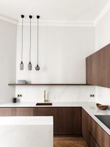 Kitchen Wood Ideas ไอเดียตกแต่งครัวโทนไม้ ในปี 2021, ไอเดียการทำครัว, เทรนชุดครัวปี2021, ชุดครัวโทนไม้, Kitchen ideas, Wood Kitchen ideas, 