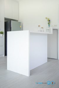 All White Tone Kitchen Room ห้องครัวโมเดิร์น สุดคลีน, ครัวบิ้วอิน, ห้องครัว, ครัวโทนขาว, ชุดครัวขาวล้วน, ห้องรับประทานอาหาร, Dinning Room, 