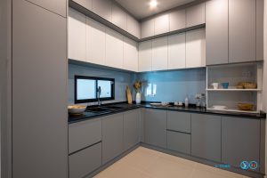 Modern Kitchen ชุดครัวบิ้วอินดีไซน์หน้าบานเรียบ ตู้ลอย 2 Step, ชุดครัวบิ้วอิน, ครัวบิ้วอิน, ครัวสไตล์โมเดิร์น, ครัวบานเรียบ, เฟอร์นิเจอร์บิ้วอิน, ชุดครัวกันน้ำกันปลวก, Modernkitchen, 