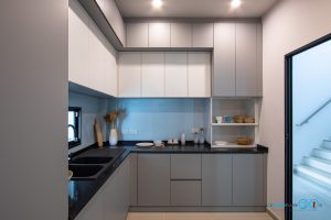 Modern Kitchen ชุดครัวบิ้วอินดีไซน์หน้าบานเรียบ ตู้ลอย 2 Step, ชุดครัวบิ้วอิน, ครัวบิ้วอิน, ครัวสไตล์โมเดิร์น, ครัวบานเรียบ, เฟอร์นิเจอร์บิ้วอิน, ชุดครัวกันน้ำกันปลวก, Modernkitchen, 