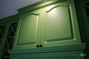 Classic Design Green Tone U-Shape Kitchen, ชุดครัว, ครัวบิ้วอิน, ชุดครัวคลาสสิค, ชุดครัวตัวยู, ชุดครัวโทนเขียว, เฟอร์นิเจอร์ชุดครัว, ตกแต่งภายใน, เฟอร์นิเจอร์บิ้วอิน, Kitchen, Kitchendesign,