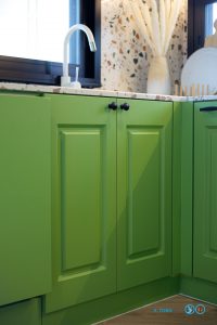 Classic Design Green Tone U-Shape Kitchen, ชุดครัว, ครัวบิ้วอิน, ชุดครัวคลาสสิค, ชุดครัวตัวยู, ชุดครัวโทนเขียว, เฟอร์นิเจอร์ชุดครัว, ตกแต่งภายใน, เฟอร์นิเจอร์บิ้วอิน, Kitchen, Kitchendesign,